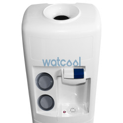 Fontaine à eau EMAX pour bonbonnes, blanche Eau froide et tempérée