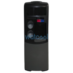 Fuente EMAX para garrafas, gris con negro. Agua fría y caliente