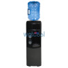 Bottled EMAX Water Cooler in grey/black. Hot and cold water