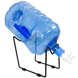 Support de bonbonnes avec robinet pour profiter de l'eau tempérée.