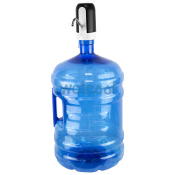 Bomba de agua automática y adaptador para garrafas y botellones de agua