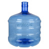 11.8 litre PET water bottle for 5 gallon caps. Bisphenol-A free. Blue colour