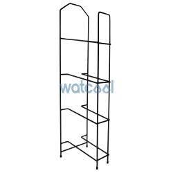 Metallic Black bottle Rack for 4 bottles