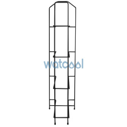 Metallic Black bottle Rack for 4 bottles