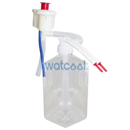 Sistema Watertrail para fuente EMAX para garrafas. Agua fría y natural