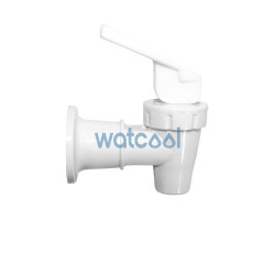 White tap with white tab