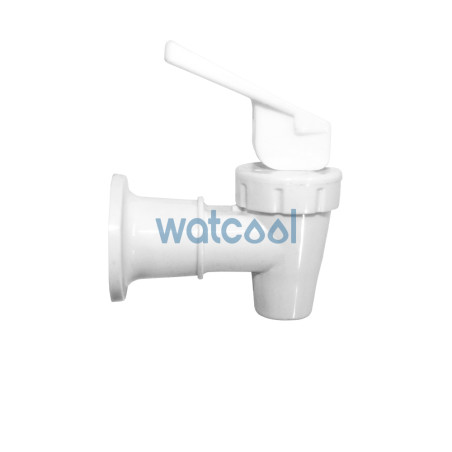 White tap with white tab