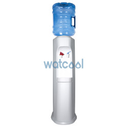Dispensador de Agua Elegante One Blanco + Botellón PET 18'9 litros